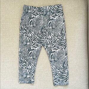 Kids Zebra Print Puma Leggings